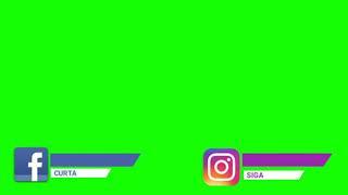 Green Screen Instagram and Facebook