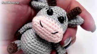 Амигуруми: схема Бычок Пухлячок. Игрушки вязаные крючком - Free crochet patterns.