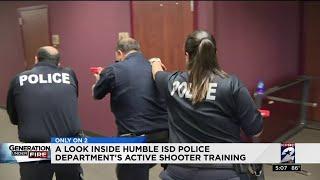 A look inside Humble ISD Police Department's active shooter training