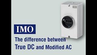 The difference between True DC and Modified AC
