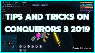 How To Win More Games In Conquerors 3 | Beginner Tips and Tricks For Conquerors 3 Roblox |