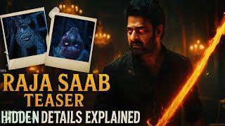 The Raja Saab Teaser Hidden Details ️ | Mind Blowing  | Prabhas | Movies4u