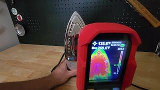 Testing This Clothes Iron With A Thermal Imaging Camera