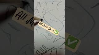 Naruto Pencil Outline  #samuel #art #naruto #likeandsubscribe #drawing #shorts #trendingshorts
