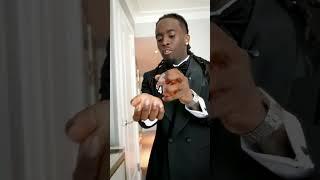 Kai Cenat Shows Proper Way To Apply Cologne For American Music Awards 