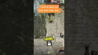 I had to take my time with this one! #cs2 #counterstrike2