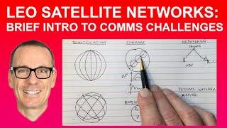 LEO Satellite Networks: Brief Introduction to Communications Challenges