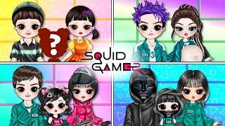 Squid Game Families: New Fashion for Baby | Best DIY Fashion Paper Dolls