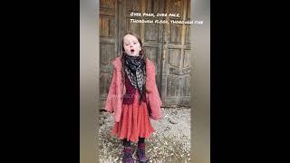 A Fairy Song by William Shakespeare. Read by Russian girl Sonya, 5 y.o.