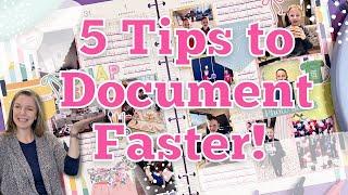 5 Tips to Document Faster || Easy Memory Planning