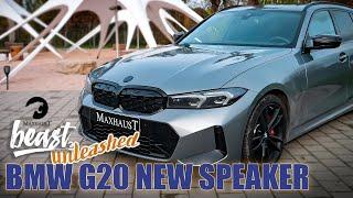 NEW SPEAKER! BMW G20 3 Series soundboosted by #maxhaust I #activesound