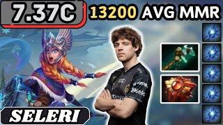 7.37c - Seleri CRYSTAL MAIDEN Hard Support Gameplay 22 ASSISTS - Dota 2 Full Match Gameplay