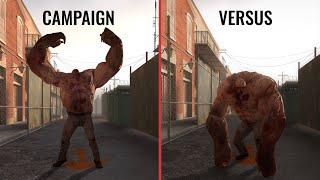 CAMPAIGN vs VERSUS | Left 4 Dead 2