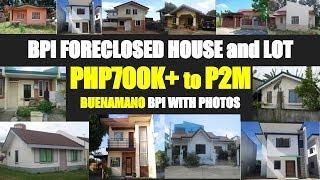 WITH PHOTOS! BPI BUENA MANO P700K to P2M FORECLOSED HOUSE AND LOT (NO ISSUES, GREEN TAG PROPERTIES)