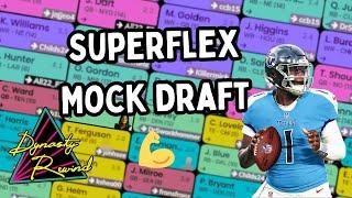 Dynasty Superflex Mock Draft MADNESS: w/ The Rewinders