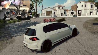 NFS HEAT VOLKSWAGEN GOLF GTI CLUBSPORT - Logitech g29 gameplay