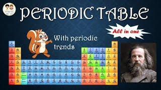 Periodic Table with all Periodic Trends