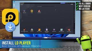 How to Download LDPlayer 9 in PC/Laptop | LDPlayer Best Version for Low End PC