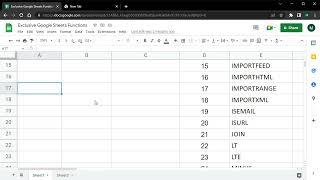 40 Exclusive Google Sheets Functions That Don't Exist in Excel