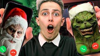 NEVER CALL SANTA AND THE GRINCH AT THE SAME TIME AT 3:00 AM!