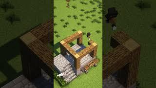 Minecraft Easy Starter House  #minecraft
