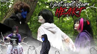 i just want your HEART /// creepypasta CMV /// Nina & Jeff The Killer × Eyeless Jack