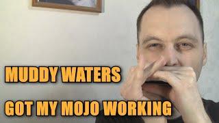 Как играть Muddy Waters - Got My Mojo Working на губной гармошке