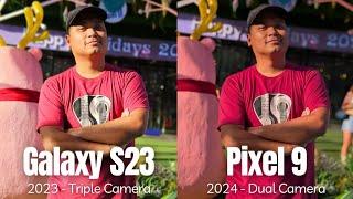 Samsung Galaxy S23 vs Google Pixel 9 in-depth camera comparison!