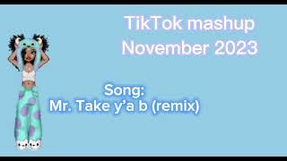 TikTok mashup November 2023