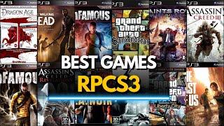 TOP 50 RPCS3 EMULATOR PLAYABLE GAMES 2024 (PS3 GAMES)