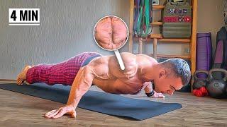 Get SHREDDED Chest in 4 Minutes at Home !! (Bodyweight Routine)