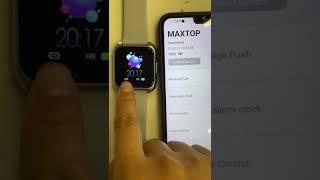 How to connect the phone and set the alarm-T6-Smart Watch