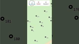 Creating a line from points in Emlid Flow 360