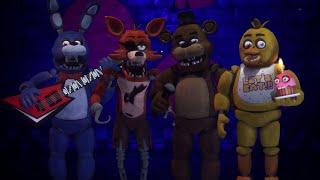 Soy FREDDY, BONNIE, CHICA y FOXY de FNAF 1 | Five Nights at Freddy's Simulator