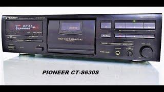 PIONEER CT-S630S.Обзор кассетной деки.