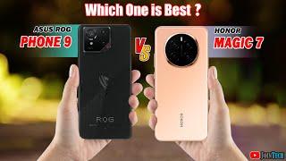  Duel High Tech!! ASUS ROG Phone 9 Vs Honor Magic 7 Off in a Smartphone Showdown!