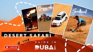 BEST DESERT SAFARI IN DUBAI !!!!