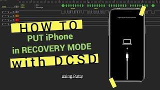 Using DCSD cable entering into recovery mode.