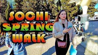 [] MY FIRST spring walk in SOCHI 