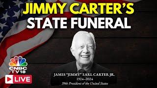 Jimmy Carter Funeral LIVE: State Funeral Services For Former President Carter in Washington DC |N18G