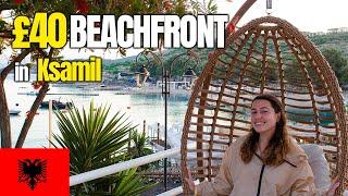 We Stayed in this AMAZING Beachfront Hotel in Ksamil, Albania  (SUPER CHEAP)