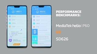 MediaTek Helio P60 vs SD626 | Performance Benchmarking Comparison