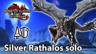 Silver Rathalos solo (Lance) - 4'28 | Monster Hunter Rise Sunbreak