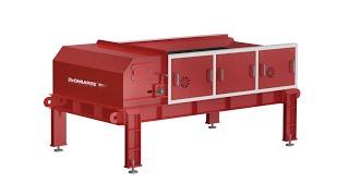 AWESOME ! Eddy Current separators from the Magnetic Series WPS-500 #shorts  #shredder #recycling