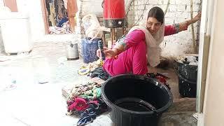 washing clothes vlog pakistan | new desi cleaning video | Rabia Simple Life