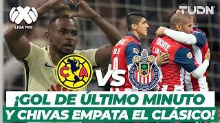 ¡De último minuto! Carlos Salcido le da el empate a las Chivas en 4tos | América vs Chivas | TUDN