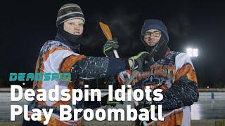 Deadspin Idiots Play Broomball