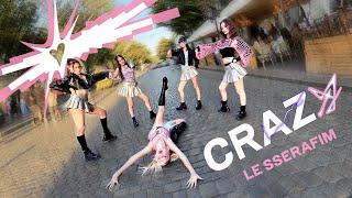 [K-POP IN PUBLIC] LE SSERAFIM (르세라핌) 'CRAZY' Dance Cover by Reflection from Ukraine