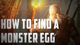 The Witcher 3 - How To Get A Monster Egg