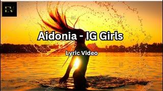 Aidonia - IG Girls [2016] (Lyric Video)